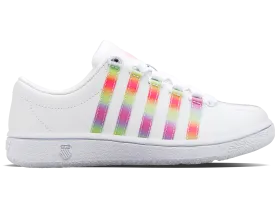 57161-184-M | CLASSIC LX | WHITE/ PASTEL RAINBOW