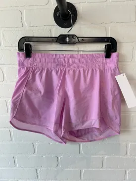 Athletic Shorts By Athleta In Pink, Size: 4