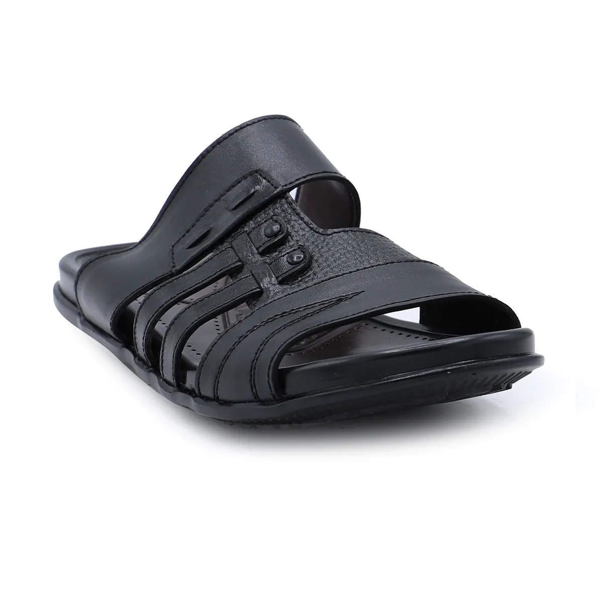 Black Casual Slipper 112090