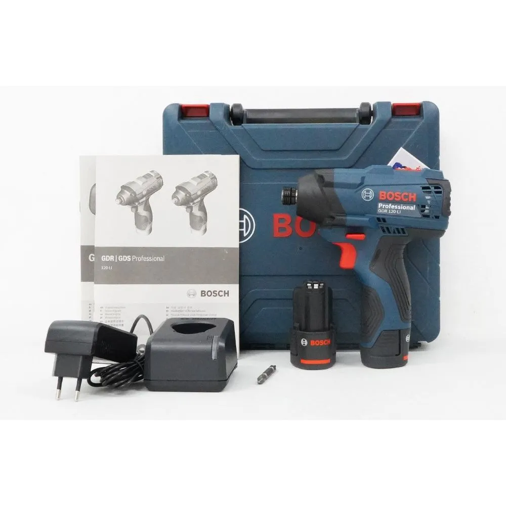 Bosch GDR 120 V-Li Cordless Impact Driver 100Nm 12V [Contractor's Choice]