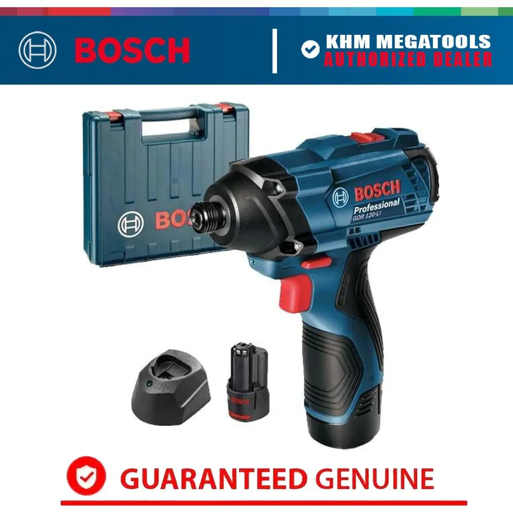 Bosch GDR 120 V-Li Cordless Impact Driver 100Nm 12V [Contractor's Choice]