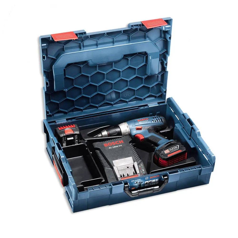 Bosch GSB 14.4-2 LI Professional Cordless Impact Drill (2 x Battery)