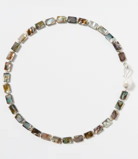 Chan Luu Beaded Abalone Necklace