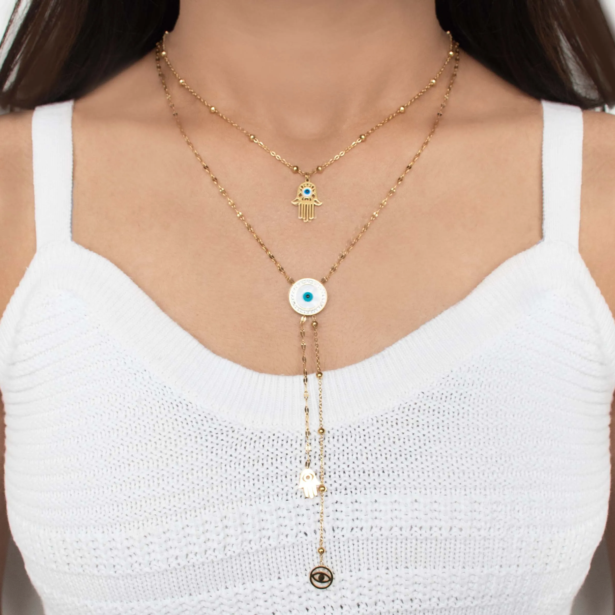 Collective Charm Layered Necklace