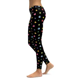 Colorful Rubber Ducks Leggings