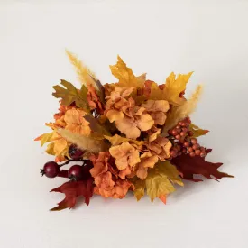 Fall Hydrangea And Leaf Orb