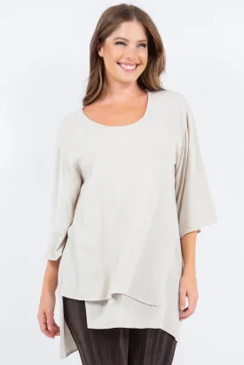 Layered Asymmetrical Tunic