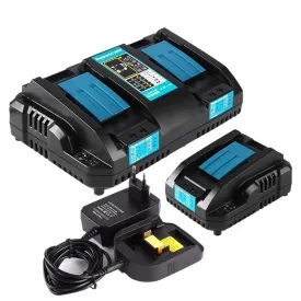 ONEVAN Efficient 14.4V 18V Li-Ion Battery Charger Fit for Makita 18V Battery