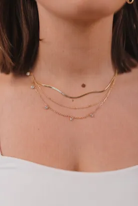 Vanessa Gold Layered Necklace